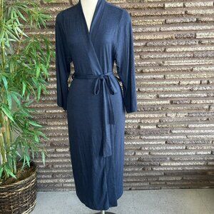 Papinelle Blue Kate Lightweight Soft Modal Loungewear Robe Size XS